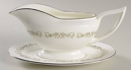 Spring Gravy Boat & Underplate