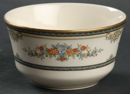Stanwood (Gold Trim) Open Sugar Bowl