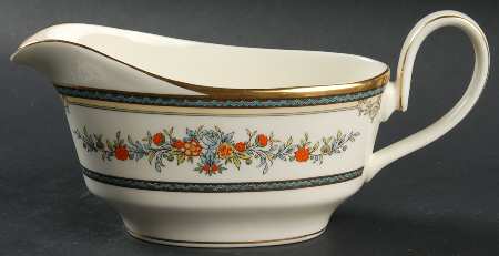 Stanwood (Gold Trim) Gravy Boat