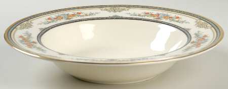Stanwood (Gold Trim) Large Rim Soup Bowl