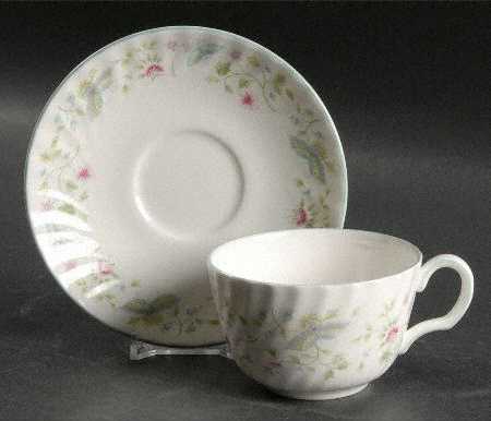 Summer Days Flat Cup & Saucer Set