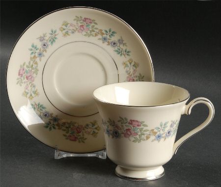 Summer Song Footed Cup & Saucer Set by Minton