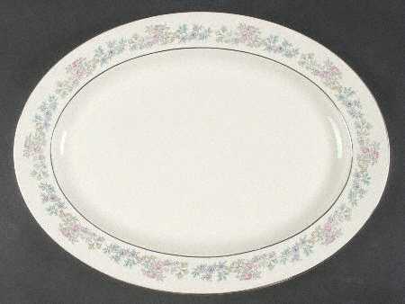 Summer Song 16" Oval Serving Platter by Minton