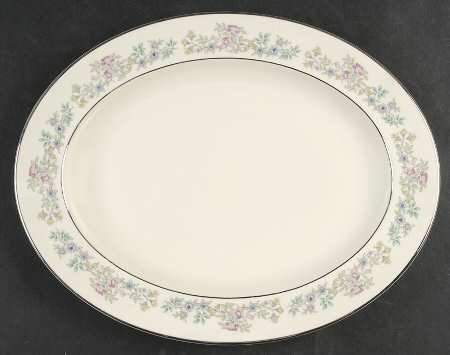 Summer Song 13" Oval Serving Platter
