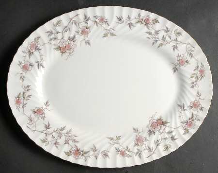 Suzanne 15" Oval Serving Platter