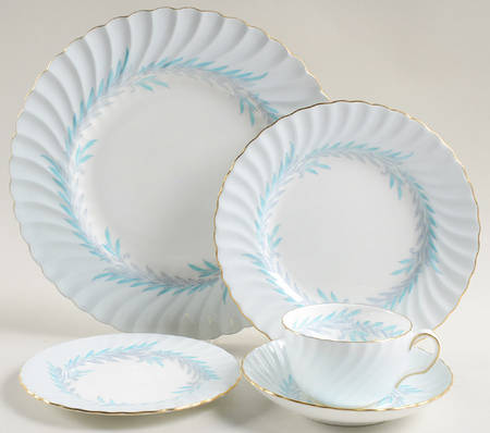 Symphony Blue 5 Piece Place Setting