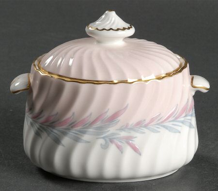 Symphony Pink Mini Sugar Bowl & Lid