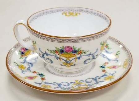 Talbot Footed Cup & Saucer Set