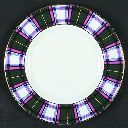 Tartan Royale Salad Plate