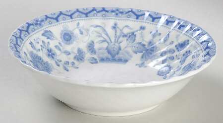 Thames Blue Fruit/Dessert (Sauce) Bowl