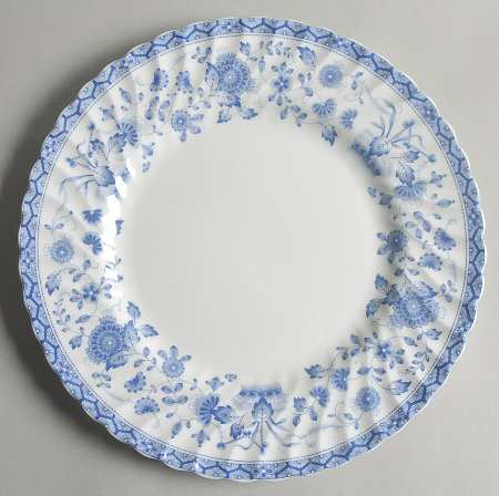 Thames Blue Dinner Plate