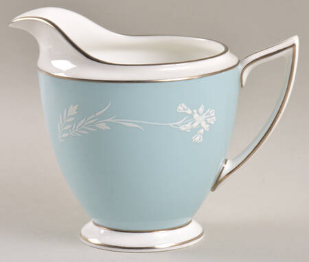 Turquoise Cameo Creamer
