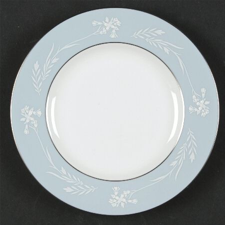 Turquoise Cameo Bread & Butter Plate