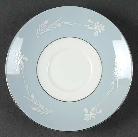 Turquoise Cameo Saucer
