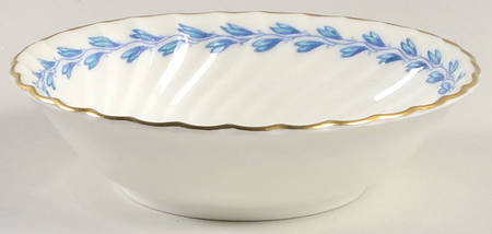 Turquoise Wreath Fruit/Dessert (Sauce) Bowl
