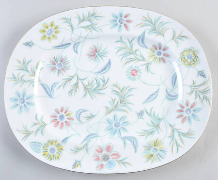 Vanessa 14" Oval Serving Platter