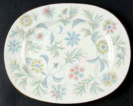 Vanessa 10" Oval Serving Platter