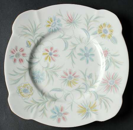 Vanessa Square Luncheon Plate