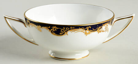 Versailles Footed Cream Soup Bowl