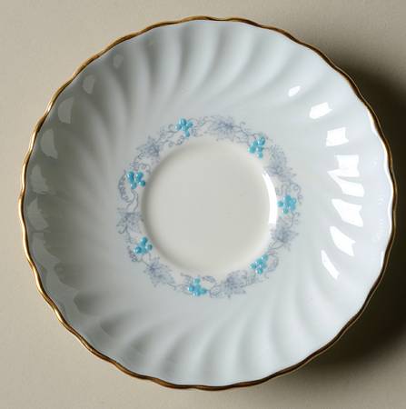 Vineyard Blue Saucer for Demitasse Cup