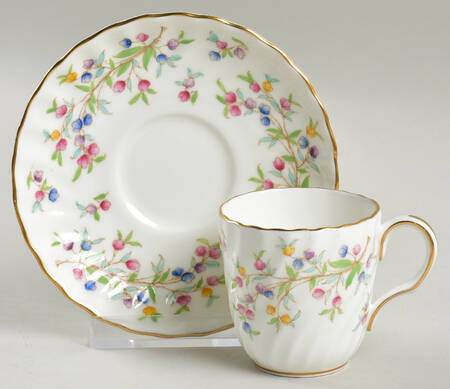 Virginia Flat Demitasse Cup & Saucer Set