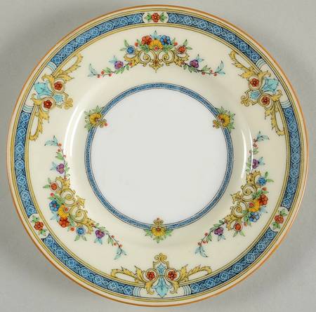 Warwick Blue Bread & Butter Plate