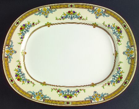 Warwick 14" Oval Serving Platter