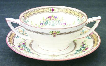 Warwick Bouillon Cup & Saucer