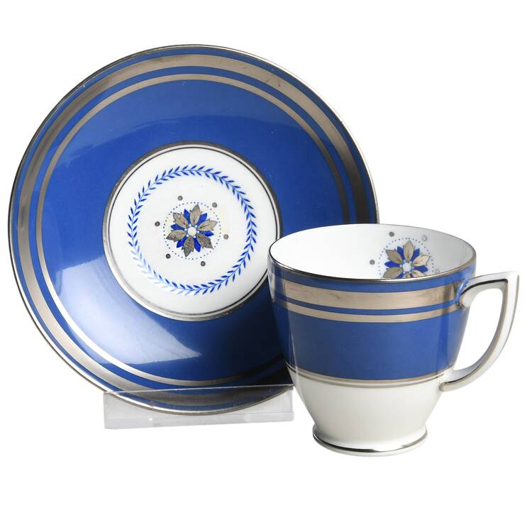 Washington Footed Demitasse Cup & Saucer Set