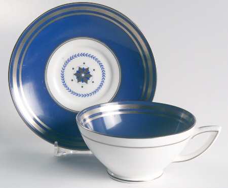 Washington Footed Cup & Saucer Set