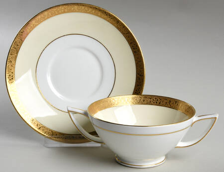Westminster Footed Bouillon Cup & Saucer