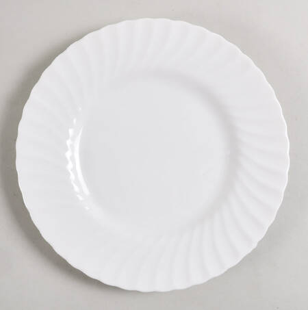 White Fife Luncheon Plate