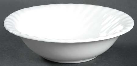 White Fife Coupe Cereal Bowl