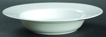 White Monarch Rim Soup Bowl