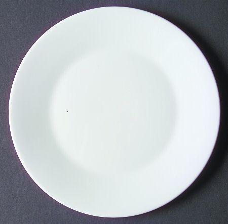 White Monarch Bread & Butter Plate