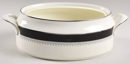 Wilmington (Black Band) Oval Vegetable No Lid