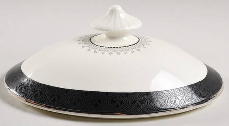 Wilmington (Black Band) Lid for Oval Vegetable