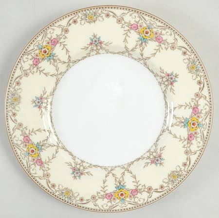 Wilmington Orange Luncheon Plate