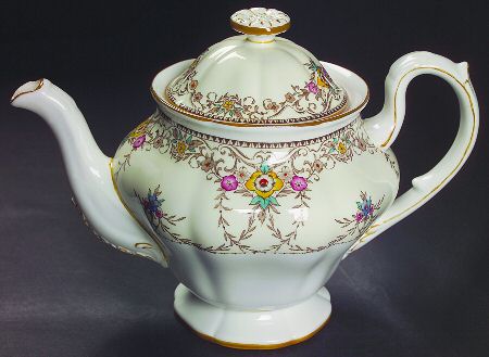 Wilmington Orange Teapot & Lid