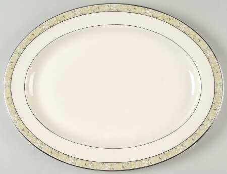 Wimbledon 16" Oval Serving Platter by Minton