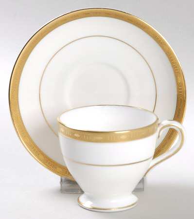 Winchester Footed Demitasse Cup & Saucer Set