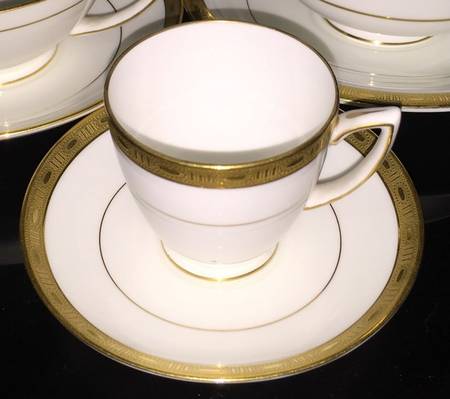 Winchester Flat Demitasse Cup & Saucer Set