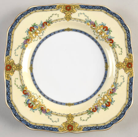 Windsor Blue Square Salad Plate