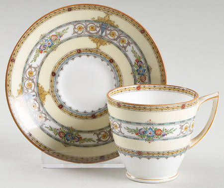 Windermere Footed Demitasse Cup & Saucer Set