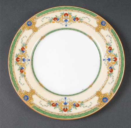 Windsor Green Luncheon Plate
