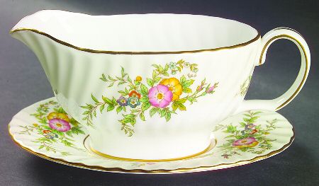 York Gravy Boat & Underplate