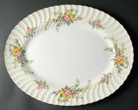 York 15" Oval Serving Platter