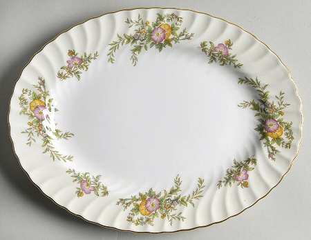York 10" Oval Serving Platter