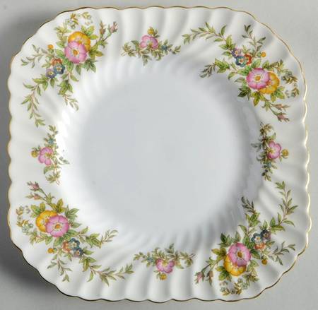York Square Luncheon Plate