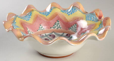 Bearded Iris Coupe Cereal Bowl